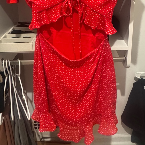 Superdown Mercy Polka Dot Dress - Picture 5 of 7